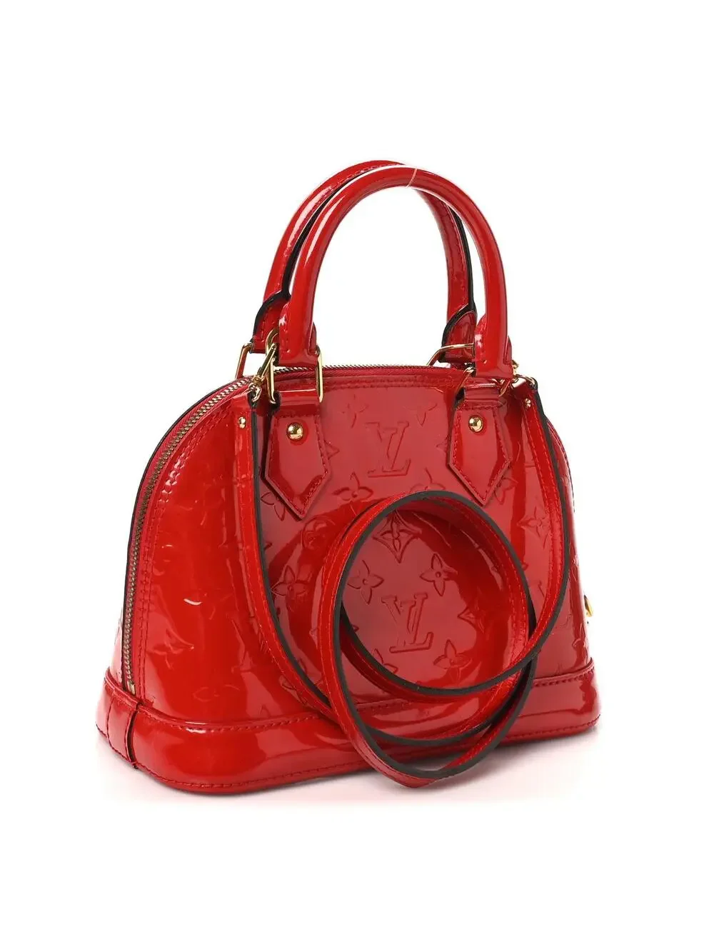 Louis Vuitton Vernis Alma Bb Cherry #360725L10B